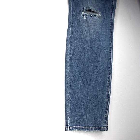 Sam Edelman NWT Seaside High Rise Skinny Distressed Jeans 28 6 - Picture 6 of 10